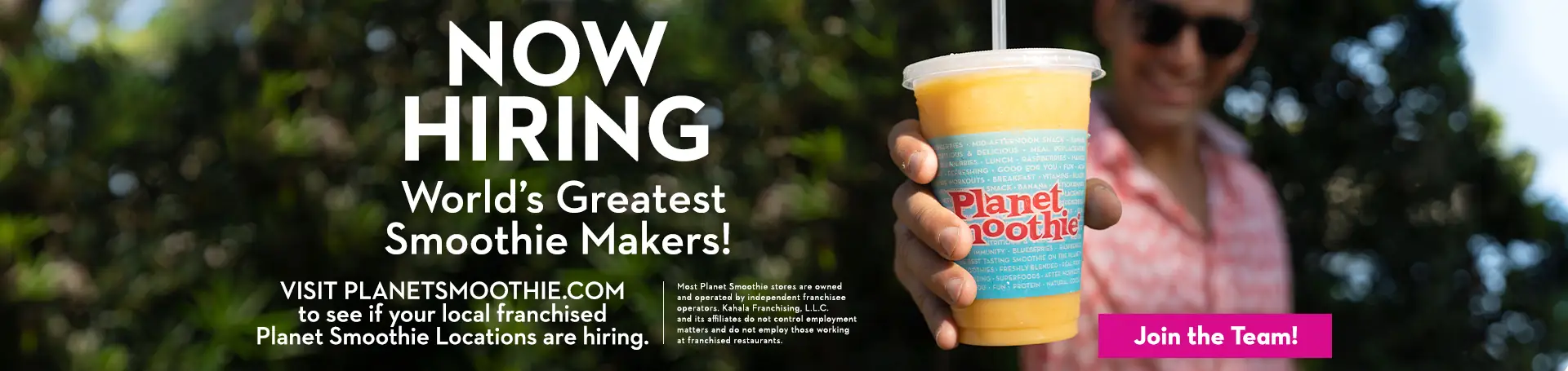 Planet Smoothie Hiring Process